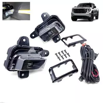 Комплект светодиодных противотуманных фар для 2022-2024 GMC Sierra 1500 GM2593338 GM2592338 GM1039290