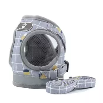 Комплект светоотражающих шлейок для домашних животных SP029, синий, 1 комплект