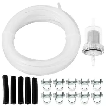 Комплект топливопровода для топливного бака, сменный комплект топливопровода для отопителя Eberspacher/Webasto, хомут для топливного шланга для дизельного топлива белый