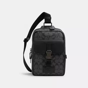 Комплект треков Coach из фирменной канвы