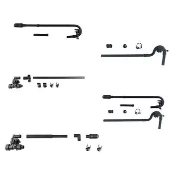 Комплект трубок для впуска и выпуска воды в аквариуме Фитинги для водопроводных труб в аквариуме Комплект для впуска и выпуска воды в аквариуме Аксессуары для аквариума 303B outlet