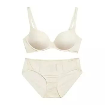 Комплект трусиков-бюстгальтеров Wonder Bra Free Cut No Wire Cream WBW3O22_T 75C/90