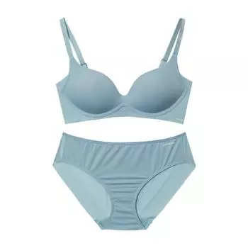 Комплект трусиков-бюстгальтеров Wonder Bra Integrated Volume Mold No-Wire (4 цвета) Black 70A/90