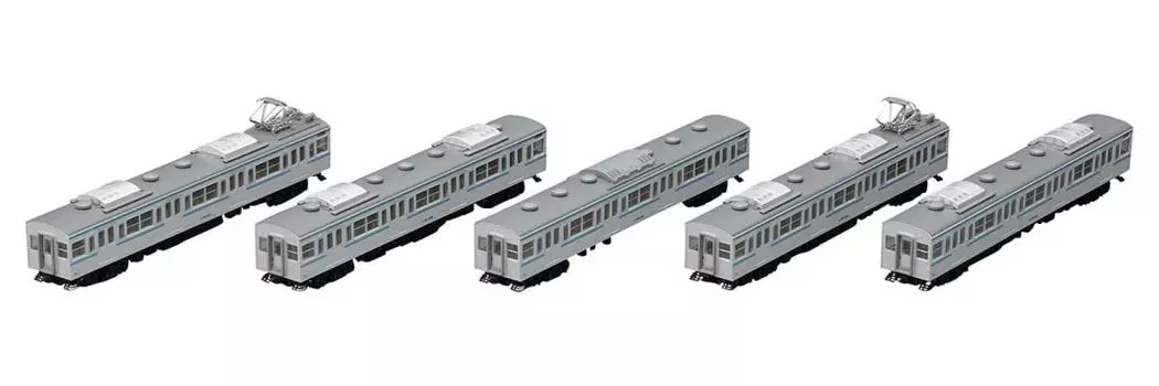 Комплект удлинителей серии TOMIX N Gauge JR 103 1200 98471 Железнодорожная модель поезда, серебристый