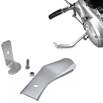 Комплект удлинителя подставки из хромированного алюминия с необходимым крепежным винтом, подходящий для Harley 883 1200 48 72