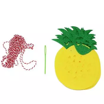 Комплект украшений для дня рождения, реквизит для фотосессии на детском празднике, флажки в форме фруктов