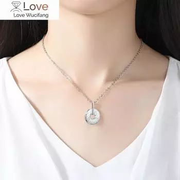 Комплект украшений для женщин Эмаль Белый цветок Cz Кольцо Серьги Подвеска Модные украшения