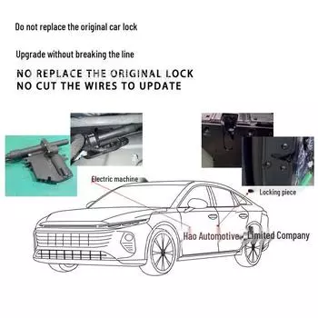 Комплект умных электрических дверей с присоской для NIO ES6/ES8: Бесшумное, интеллектуальное управление для 4-дверных автомобилей NIO ES6 [Four-Door Electric Suction]