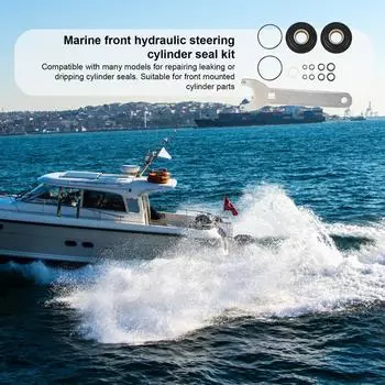 Комплект уплотнений для рулевого цилиндра Экономичный комплект для прокачки гидравлического рулевого управления Инструменты для цилиндров Цельный передний монтажный гидравлический рулевой цилиндр CZECH REPUBLIC