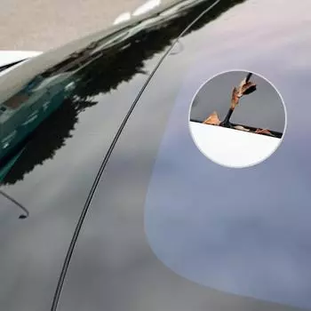 Комплект уплотнений для снижения шума ветровой защиты крыши лобового стекла, подходит для Tesla Model 3, демпфирующие уплотнительные кольца чёрный