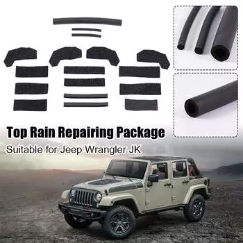 Комплект уплотнений из жесткой пены 68026937AB 13510.70 для Jeep Wrangler JK 2007-2018 Автомобильные аксессуары