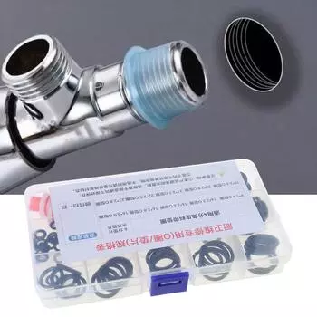 Комплект уплотнительных колец, резиновые шайбы, набор для сантехники, крана, водопроводной трубы, садового шланга, шайбы, душевые насадки, прокладка