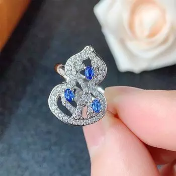 Комплект ювелирных изделий Ключица Цепочка Тыква Игла Серьги Кольцо Инкрустированное Темперамент Ретро Женский Стиль