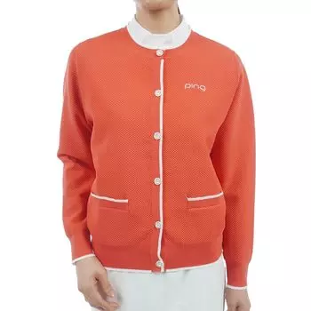 Комплект Вязаный быстросохнущий УФ Гольф S [Pin Apparel] Женский (влагоотводящий, сохнущий, защита) / / 622-5179100 090_Розовый