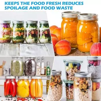 Комплект вакуумного упаковщика Mason Jar, портативная вакуумная упаковщица Mason Jar, упаковщик для консервных банок с ручным воздушным насосом, инструменты