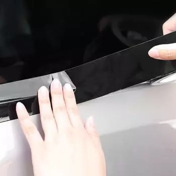 Комплект виниловой пленки для автомобиля для защиты оконной отделки и хрома Удалить 3cm*10m