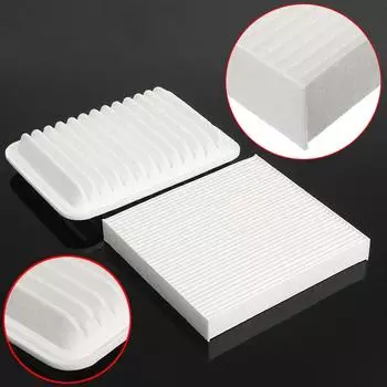 Комплект воздушного фильтра двигателя и салона для Toyota 2009 2018 для Corolla Clean Air