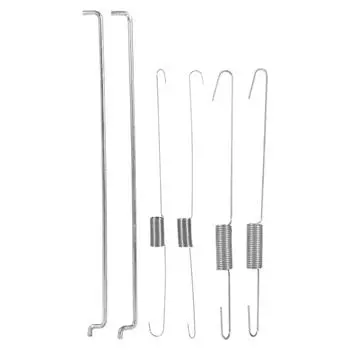 Комплект возвратной пружины дроссельной заслонки, 6 шт., комплект пружин карбюратора, тяга регулятора