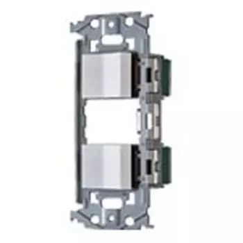 Комплект встроенных переключателей Panasonic Switch C x 2 матово-белый WNSS50292W SO-STYLE