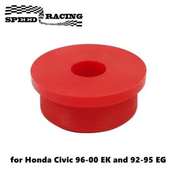 Комплект втулок кронштейна крепления двигателя, полиуретановые сменные, подходят для Honda Civic 1996-2000 EK и 1992-1995 EG красный