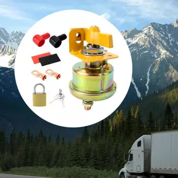 Комплект выключателя отключения аккумулятора Изолятор отключения питания Killer 300A высокого тока для