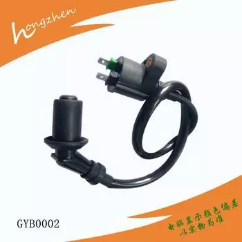 Комплект высоковольтных катушек зажигания для мотоциклов GY6-125 и CG-125 GY6-125 чёрный
