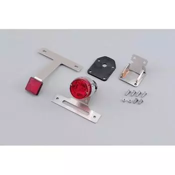 Комплект задних фонарей Daytona с основанием из нержавеющей стали 43117, крепление на болтах (Муни)