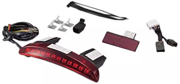 Комплект задних фонарей для мотоцикла Kijima, светодиодный XL1200, тонкий/красный HD-01419 красный