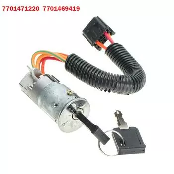 Комплект замка зажигания с двумя ключами для renault clio MK27701469419