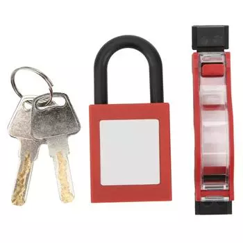 Комплект замков безопасности автоматического выключателя, прозрачная защитная крышка, комплект навесных замков, подходит для 1P воздушного выключателя