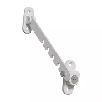 Комплект замков для окон с защитой от детей для повышения безопасности дома белый