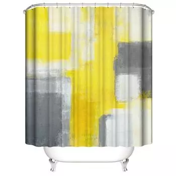 Комплект занавесок для душа с рисунком граффити, напечатанная занавеска для душа, занавеска для ванной комнаты, перегородка для душа 180X180cm