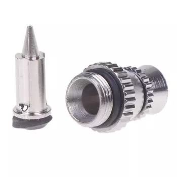 Комплект запасных частей для металлического краскопульта с наконечником 0,3 мм и крышками, набор аксессуаров для краскопульта без зарядки