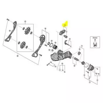 Комплект запасных частей для оси B SHIMANO Y3FC98010 (Для нормального) RD-RX805-GS RD-R8050-GS RD-R8050-SS RD-RX815 RD-RX817