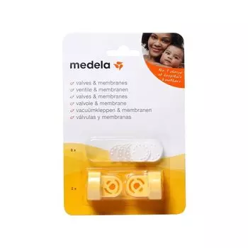 Комплект запасных клапанов для молокоотсоса Medela Harmony, набор запасных частей, мягко поддерживает грудное вскармливание Symphony, Swing,