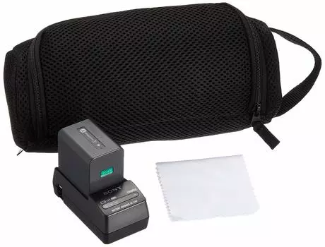 Комплект зарядного устройства для камеры Sony видео + ACC-TCV7C (для камеры) чёрный