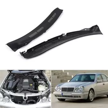 Комплект защитных экранов для лобового стекла автомобиля 2108310958/2108311058, пластиковая передняя защита капота автомобиля для W210 96-03