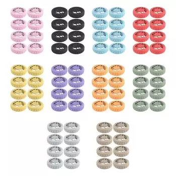 Комплект защитных колёсных дисков Силиконовые противоударные конструкции для аэропортов и вокзалов Багаж, предназначенный для защиты от истирания красный