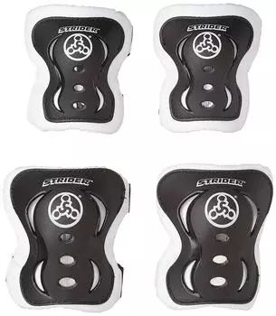 Комплект защитных наколенников и локтей STRIDER Rider s &