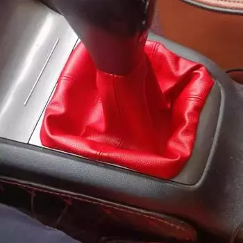 Комплект защиты рычага переключения передач автомобиля, защитный чехол из искусственной кожи, сменные аксессуары, подходящий стиль чёрный