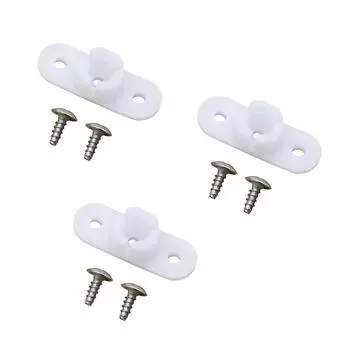 Комплект зажимов для фары, триммер для фар, подходит для Land Rover Discovery 1 2 белый