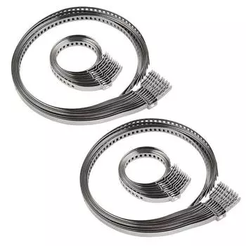 Комплект зажимов приводного вала, комплект обжимных деталей из нержавеющей стали, маленький и большой