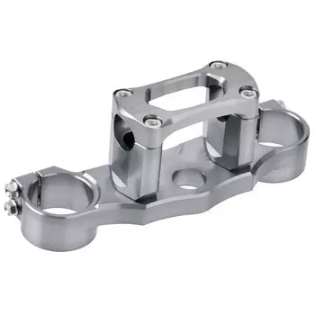 Комплект зажимов руля ZETA RACING CR85R CRF150R SX для рулей большого диаметра, титановый цвет, повышенная жесткость, регулировка положения, обработанный алюминий F4459