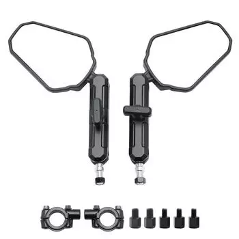 Комплект зеркал заднего вида для мотоциклов Enduro с длинными ручками для мотоциклов Adventure, Touring и Dual Sport