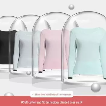 «Комплект женского термобелья из хлопка — легкая коллекция осень/зима с быстрой доставкой» XL