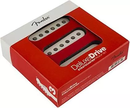 Комплект звукоснимателей для гитары Deluxe Drive Stratocaster Pickup с одной катушкой FenderFender SETStratocaster 3-компонентный Goods
