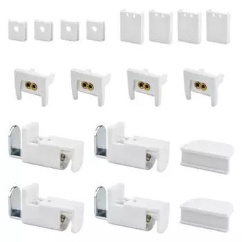 Комплекты аксессуаров для крепления кронштейнов для плиссированных жалюзи на окна Детали зажима для рулонных штор