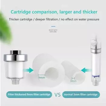 Комплекты для очистки воды на выходе, универсальный фильтр для смесителя, кухонный, ванная, душ, бытовой фильтр, полипропиленовый хлопок, фильтр высокой плотности