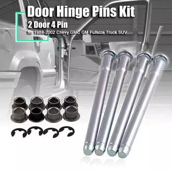 Комплекты для ремонта штифта и втулки дверной петли, роликовый штифт, штифт дверной петли, полноразмерный грузовик GMC SUV 1988-2002