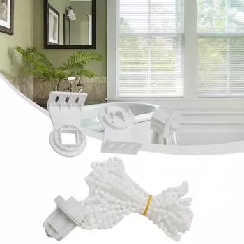 Комплекты для установки цепочки из глухих бусин размером 300 см качественные кронштейны 28mm